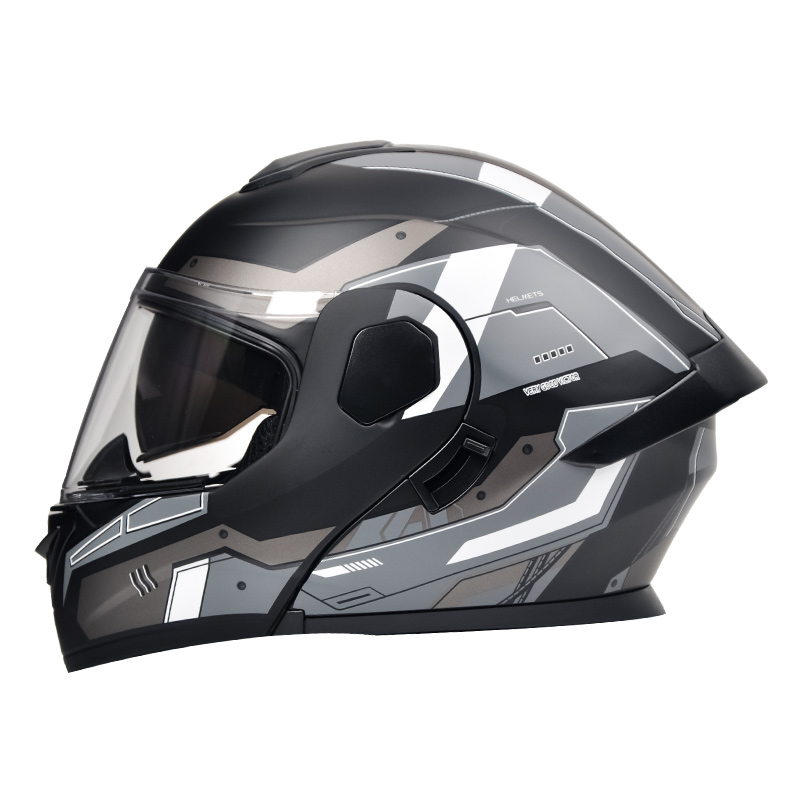 Mũ bảo hiểm xe máy lật lên tiêu chuẩn NB800 DOT Mũ bảo hiểm đôi Motocross