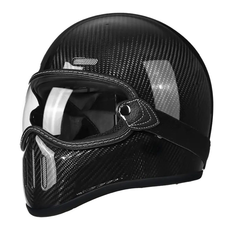MT801 Sợi Carbon Full Face Mũ Bảo Hiểm Xe Máy Mũ Bảo Hiểm Motocross